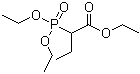 2-Phosphonobutyric acid triethyl ester molecular structure (CAS 17145-91-4)
