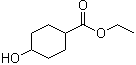 structure of CAS# 17159-80-7, 4-Hydroxycyclohexanecarboxylic acid ethyl ester;Ethyl 4-hydroxycyclohexylcarboxylate
