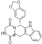 Nortadalafil molecular structure (CAS 171596-36-4)