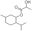 Menthyl lactate molecular structure (CAS 17162-29-7)