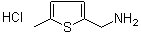 5-Methyl-2-thiophenemethanamine hydrochloride molecular structure (CAS 171661-55-5)