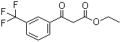 结构式 CAS# 1717-42-6, (3-三氟甲基苯甲酰)乙酸乙酯