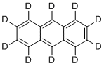 structure of CAS# 1719-06-8, Anthracene-D10