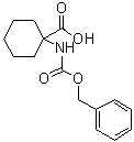 1-[[(Phenylmethoxy)carbonyl]amino]cyclohexanecarboxylic acid molecular structure (CAS 17191-43-4)