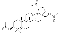 structure of CAS# 1721-69-3, Betulinol diacetate