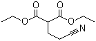 structure of CAS# 17216-62-5, Diethyl 2-(2-cyanoethyl)malonate;2-Cyanoethylmalonic acid diethyl ester