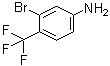 3-Bromo-4-trifluoromethylaniline molecular structure (CAS 172215-91-7)
