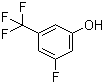 结构式 CAS# 172333-87-8, 3-氟-5-(三氟甲基)苯酚