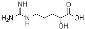 (R)-5-[(Aminoiminomethyl)amino]-2-hydroxypentanoic acid molecular structure (CAS 172491-18-8)