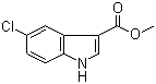 结构式 CAS# 172595-67-4, 5-氯-1H-吲哚-3-甲酸甲酯