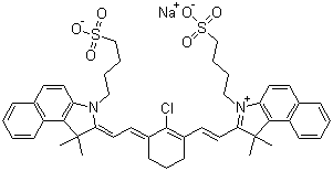 New Indocyanine Green molecular structure (CAS 172616-80-7)