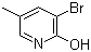 结构式 CAS# 17282-02-9, 3-溴-2-羟基-5-甲基吡啶