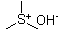 Trimethylsulfonium hydroxide molecular structure (CAS 17287-03-5)
