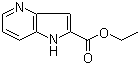 Ethyl 4-azaindole-2-carboxylate molecular structure (CAS 17288-32-3)