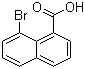 structure of CAS# 1729-99-3, 8-Bromo-1-naphthoic acid