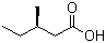 (S)-3-甲基戊酸分子结构 (CAS 1730-92-3)