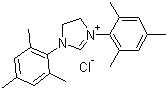 1,3-Bis(2,4,6-trimethylphenyl)imidazolinium chloride molecular structure (CAS 173035-10-4)
