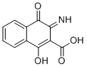 3-Amino-1,4-dioxo-1,4-dihydronaphthalene-2-carboxylic acid molecular structure (CAS 173043-38-4)