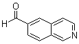 6-Isoquinolinecarboxaldehyde molecular structure (CAS 173089-81-1)