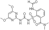 甲酰胺磺隆分子结构 (CAS 173159-57-4)
