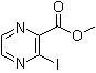 Methyl 3-iodopyrazine-2-carboxylate molecular structure (CAS 173290-17-0)
