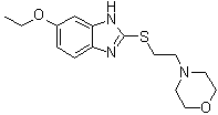 Afobazole molecular structure (CAS 173352-21-1)