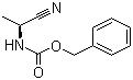 N-[(1S)-1-Cyanoethyl]carbamic acid phenylmethyl ester molecular structure (CAS 17343-54-3)