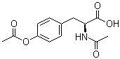 结构式 CAS# 17355-23-6, O,N-二乙酰基-L-酪氨酸