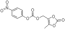 (5-Methyl-2-oxo-1,3-dioxol-4-yl)methyl 4-nitrophenyl carbonate molecular structure (CAS 173604-87-0)
