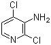 3-氨基-2,4-二氯吡啶分子结构 (CAS 173772-63-9)