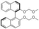 structure of CAS# 173831-50-0, (R)-2,2'-Bis(methoxymethoxy)-1,1'-binaphthyl