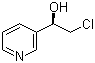 (R)-1-(Pyrid-3-yl)-2-chloroethanol molecular structure (CAS 173901-03-6)