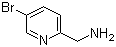 结构式 CAS# 173999-23-0, 2-氨基甲基-5-溴吡啶