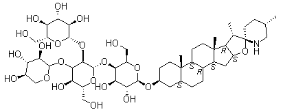 Lycopersicin molecular structure (CAS 17406-45-0)