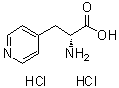 (R)-alpha-Aamino-4-pyridinepropanoic acid dihydrochloride molecular structure (CAS 174096-41-4)