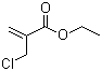 结构式 CAS# 17435-77-7, 2-(氯甲基)丙烯酸乙酯