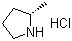 (S)-2-Methylpyrrolidine hydrochloride molecular structure (CAS 174500-74-4)