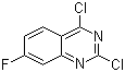 2,4-Dichloro-7-fluoroquinazoline molecular structure (CAS 174566-15-5)