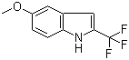 5-Methoxy-2-trifluoromethylindole molecular structure (CAS 174734-34-0)