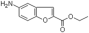 结构式 CAS# 174775-48-5, 5-氨基-1-苯并呋喃-2-甲酸乙酯