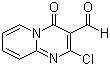 2-氯-4-氧代-4H-吡啶并[1,2-a]嘧啶-3-甲醛分子结构 (CAS 17481-62-8)