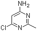 2-甲基-4-氨基-6-氯嘧啶分子结构 (CAS 1749-68-4)