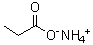 Ammonium propionate molecular structure (CAS 17496-08-1)