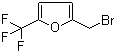 结构式 CAS# 17515-77-4, 2-溴甲基-5-三氟甲基呋喃