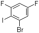 结构式 CAS# 175278-11-2, 1-溴-3,5-二氟-2-碘苯