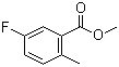 结构式 CAS# 175278-29-2, 5-氟-2-甲基苯甲酸甲酯