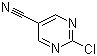 2-Chloro-5-pyrimidinecarbonitrile molecular structure (CAS 1753-50-0)