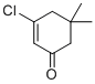 3-氯-5,5-二甲基-2-环己烯-1-酮分子结构 (CAS 17530-69-7)