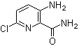 结构式 CAS# 175358-01-7, 3-氨基-6-氯吡啶-2-甲酰胺