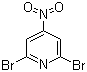 structure of CAS# 175422-04-5, 2,6-Dibromo-4-nitropyridine
